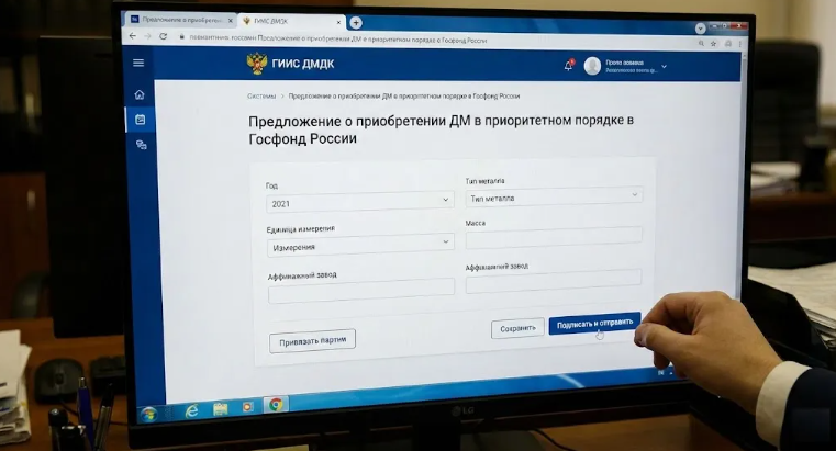 Минфин обязал участников рынка предлагать слитки Гохрану