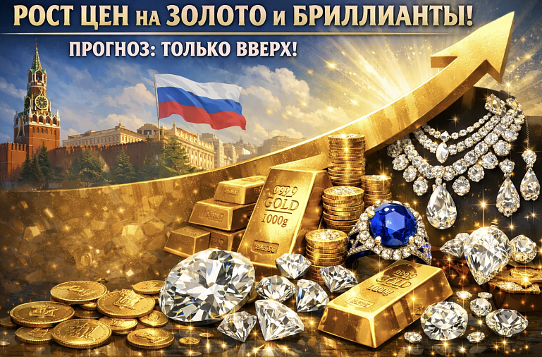 Алексей Моисеев дал прогноз цен на золото и бриллианты