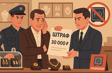 В Туле оштрафован владелец ювелирного салона, организовавший подпольный ломбард