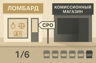 Введение СРО может "загнать в тень" каждый шестой ломбард в России